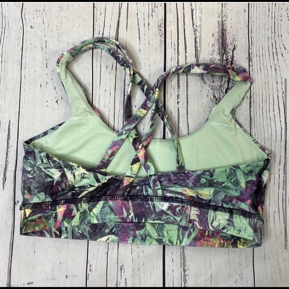 Lululemon Iridescent Multi Sport Bra Size 6 - Picture 3 of 4